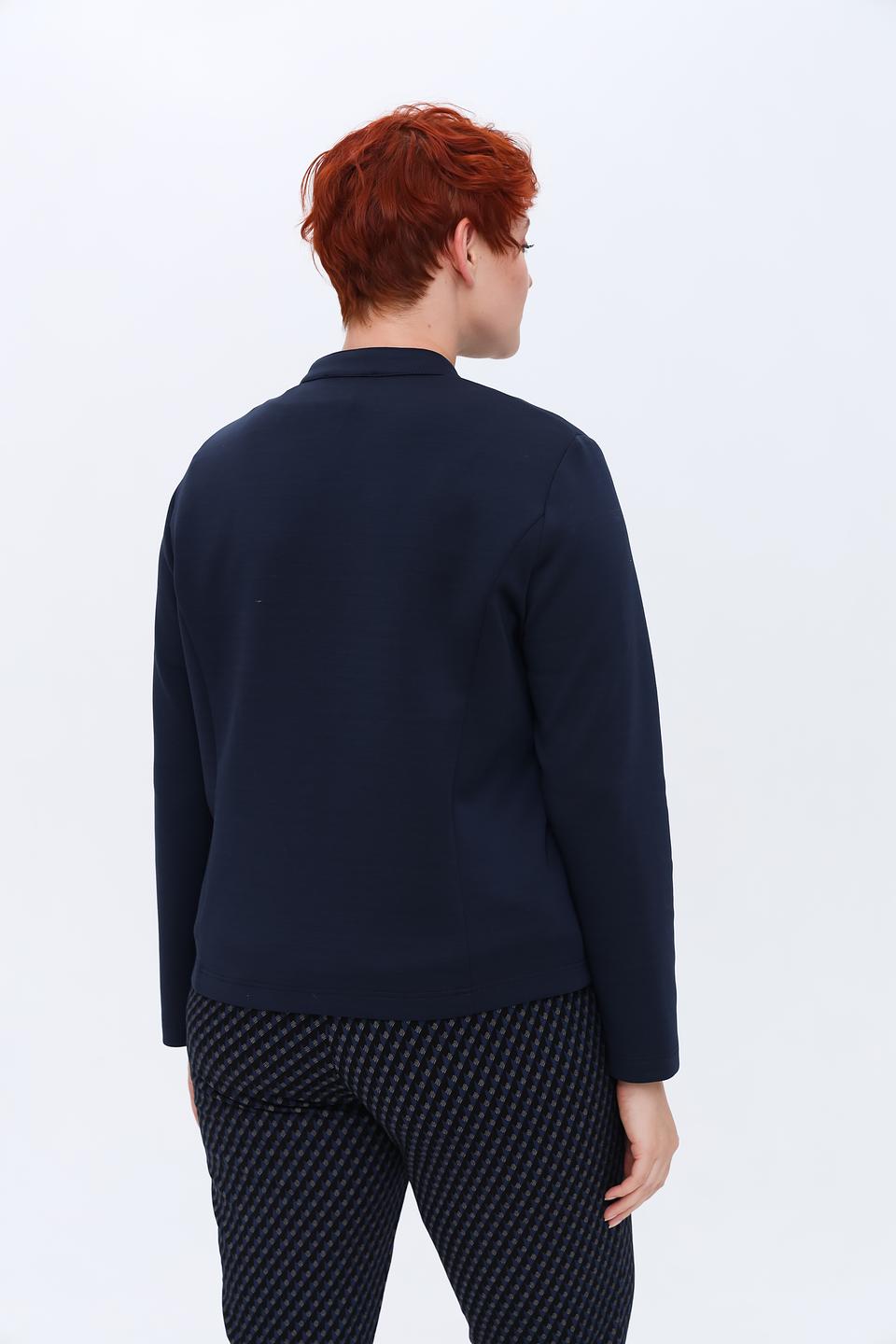 Жакет Frank Walder приталенный синий