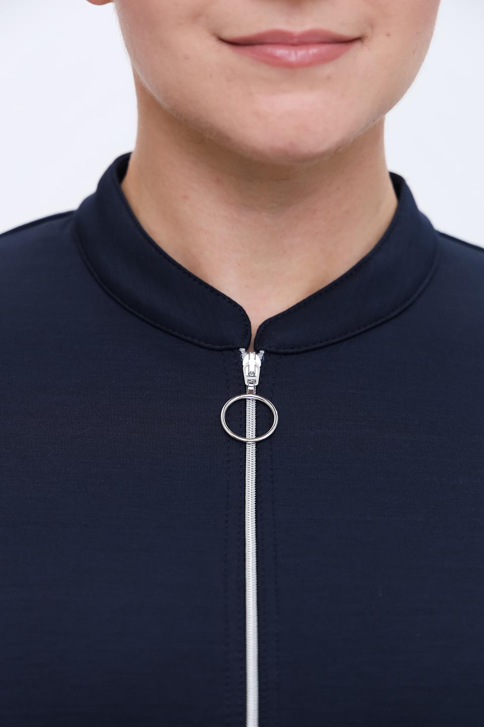 Жакет Frank Walder приталенный синий