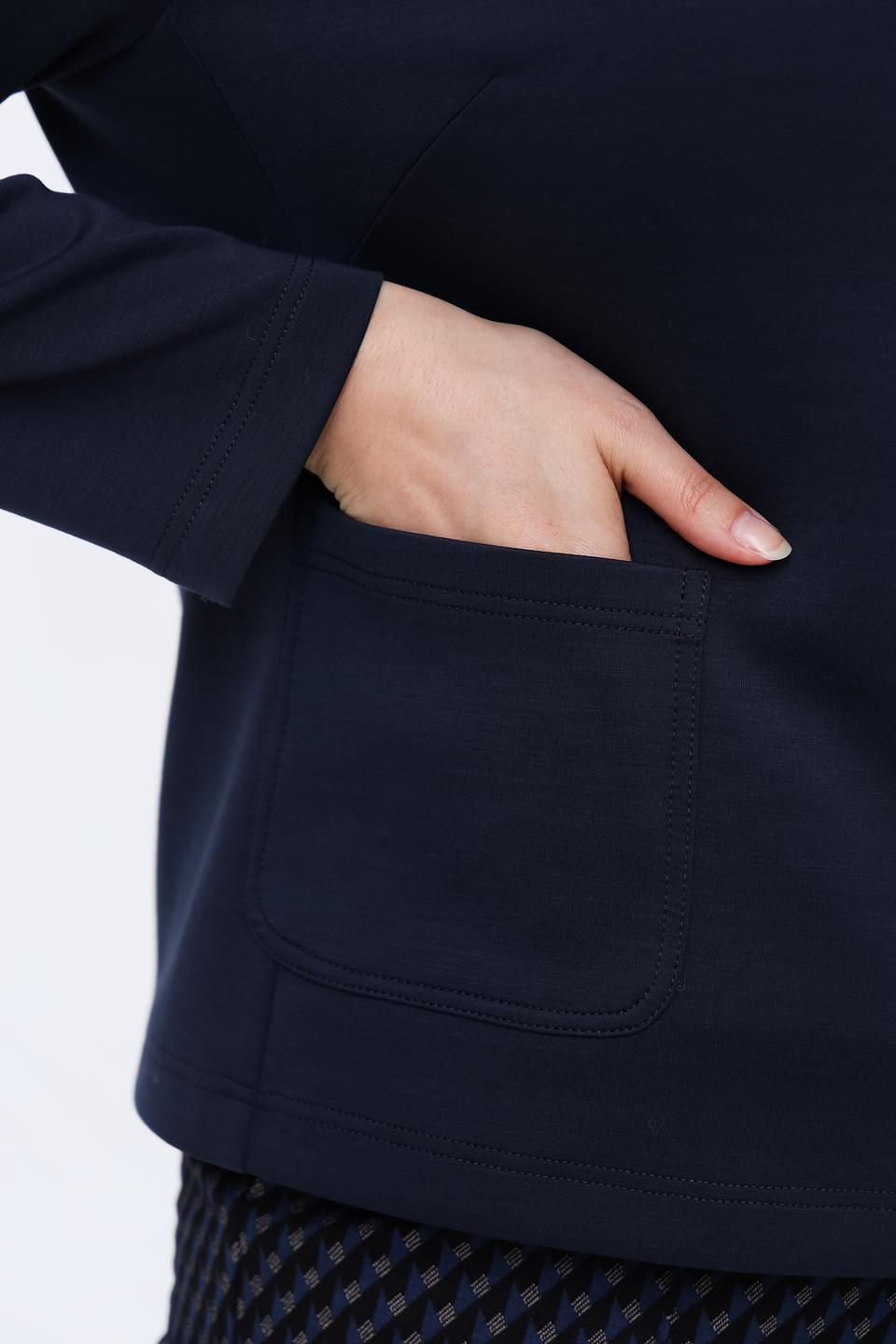 Жакет Frank Walder приталенный синий