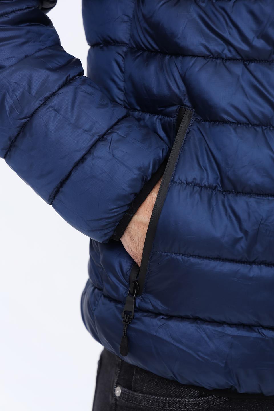Куртка Basefield стеганая синяя