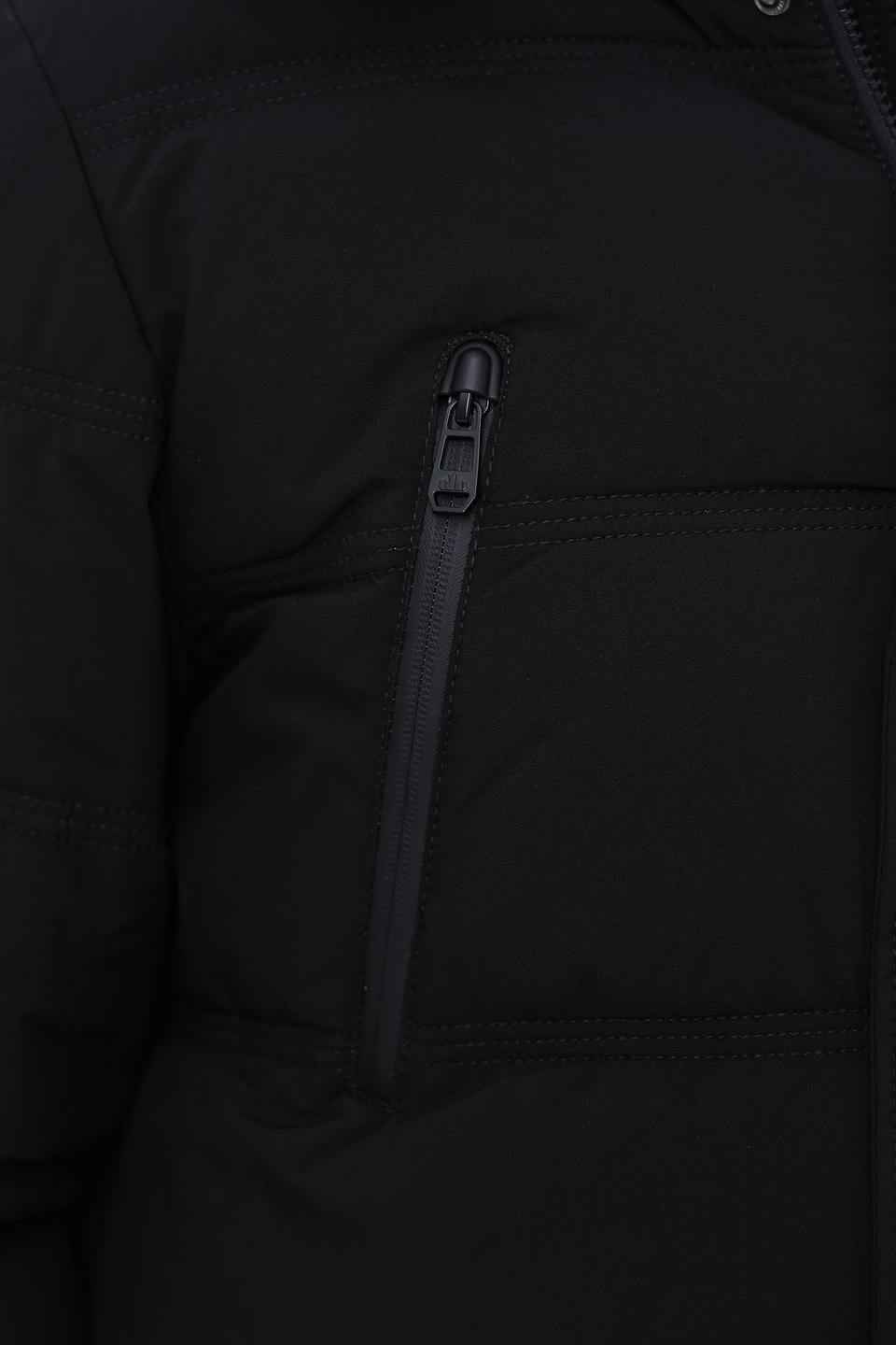 Пальто New Canadian стеганое чёрное