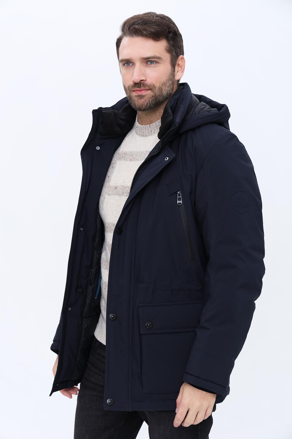 Куртка New Canadian мужская тёмно-синяя