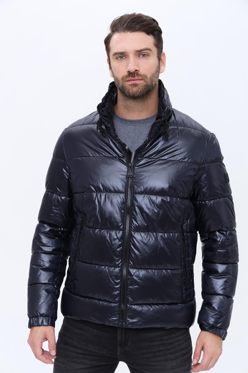 Куртка New Canadian стеганая чёрная