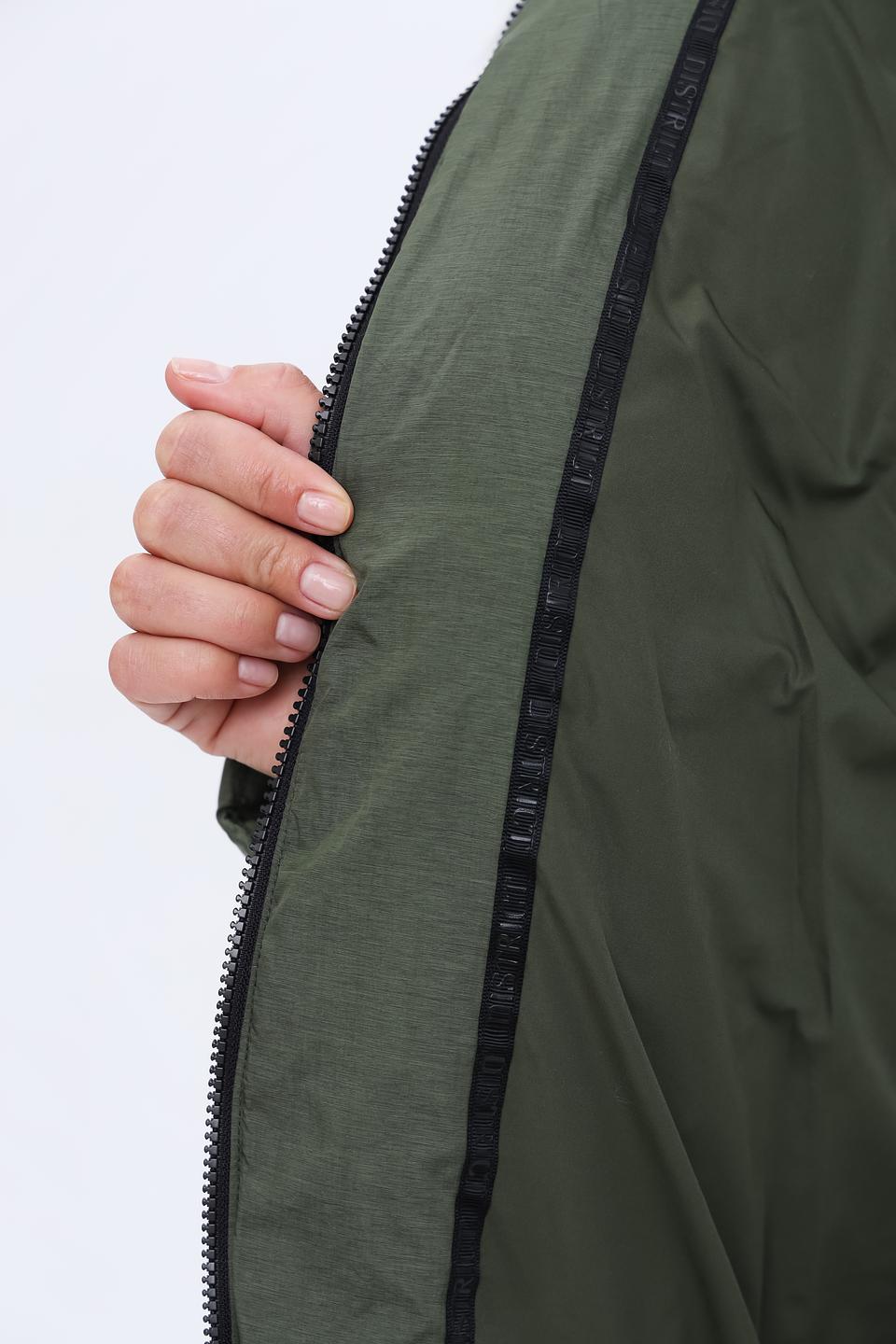 Куртка District стеганая хаки