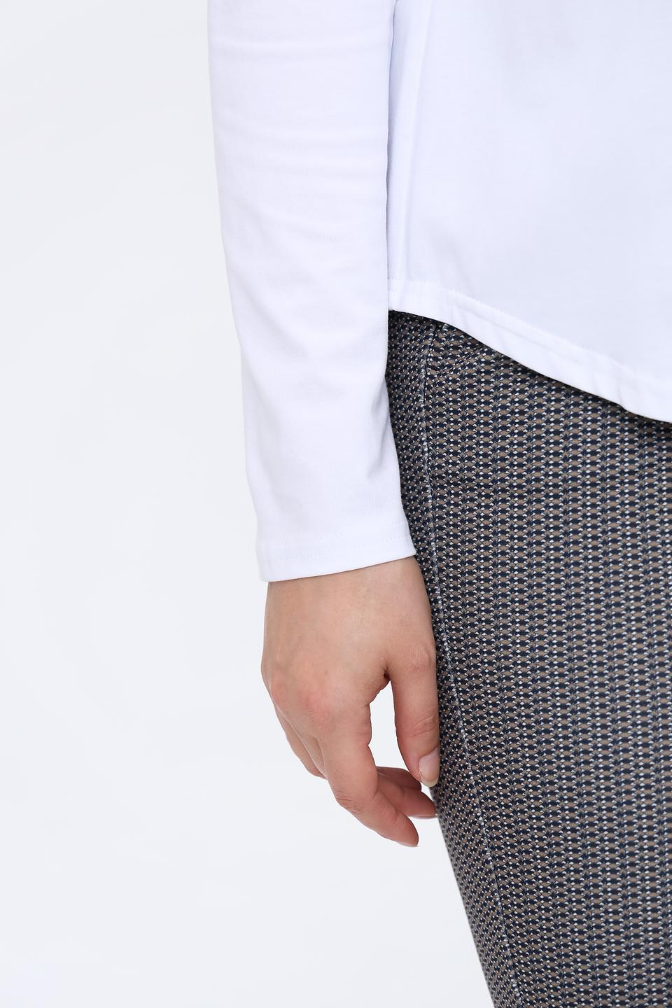 Блуза You Just White с карманами