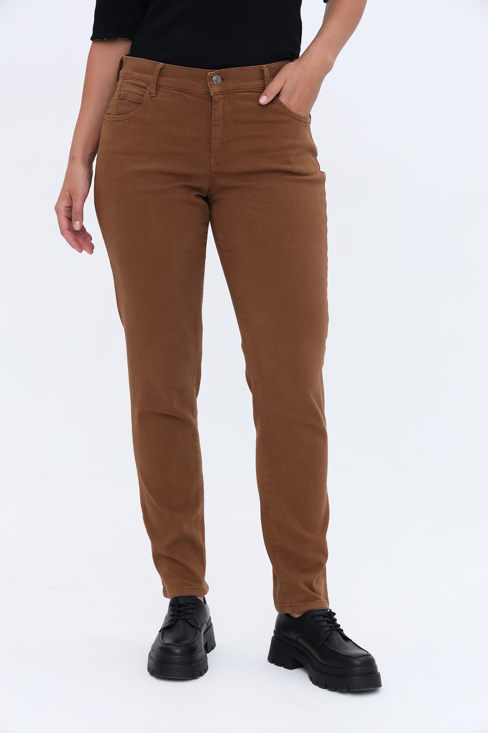 Джинсы Gardeur коричневые Slim Fit