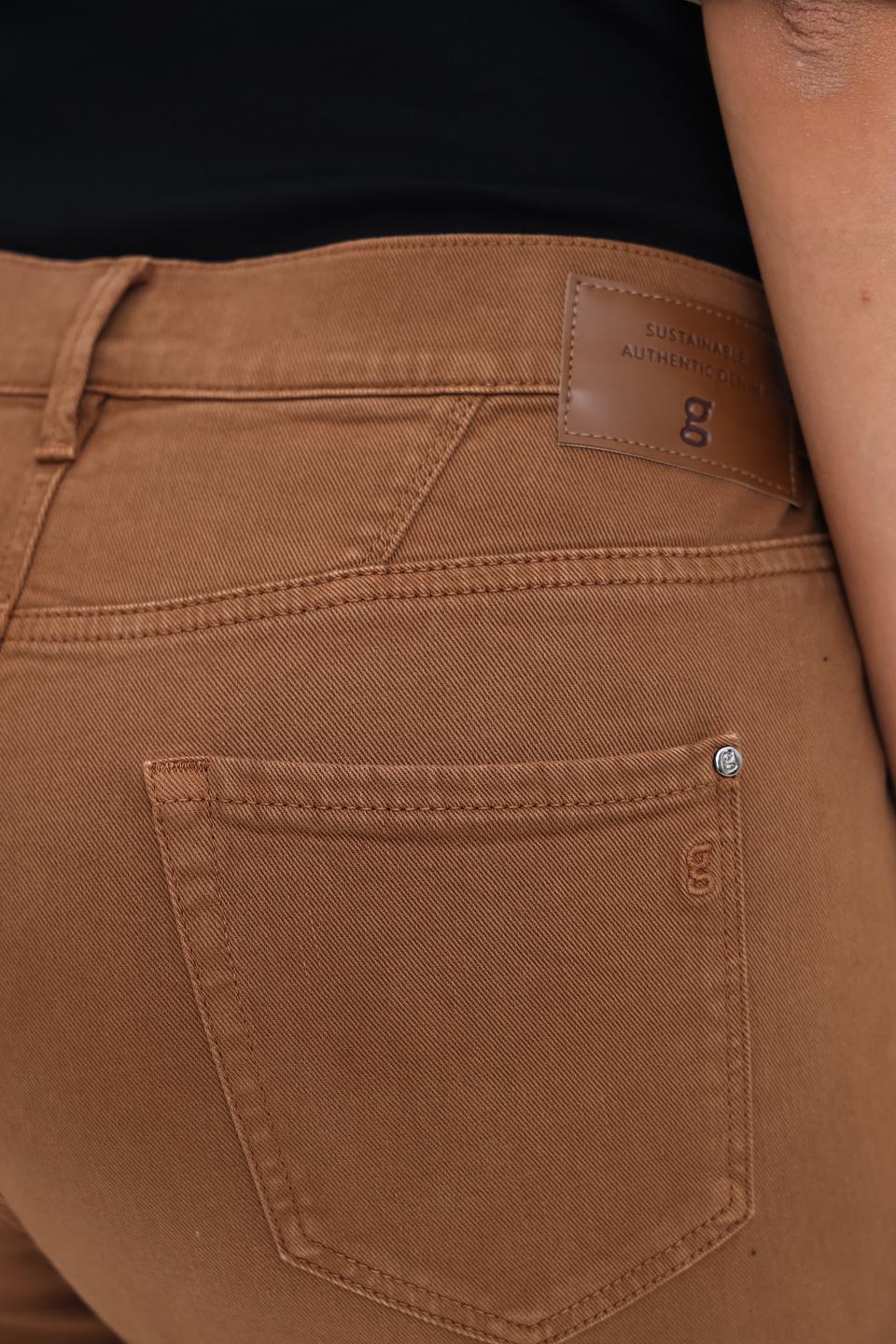 Джинсы Gardeur коричневые Slim Fit