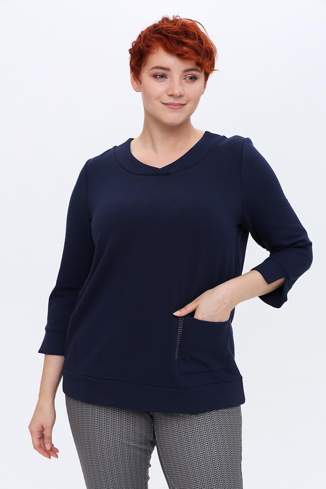 Пуловер Via Appia DUE темно-синий