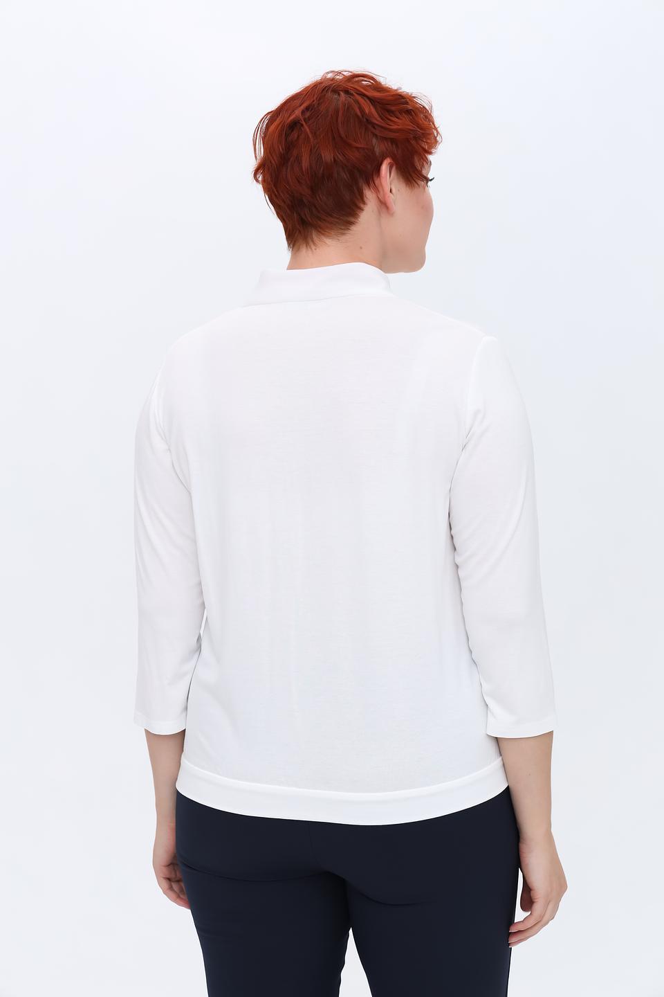 Блуза Frank Walder с завязкой белая