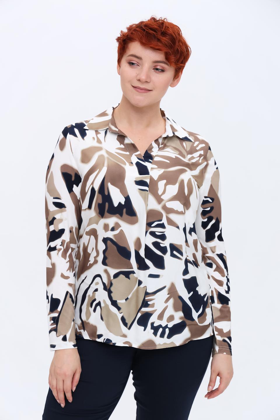 Блуза Frank Walder с принтом