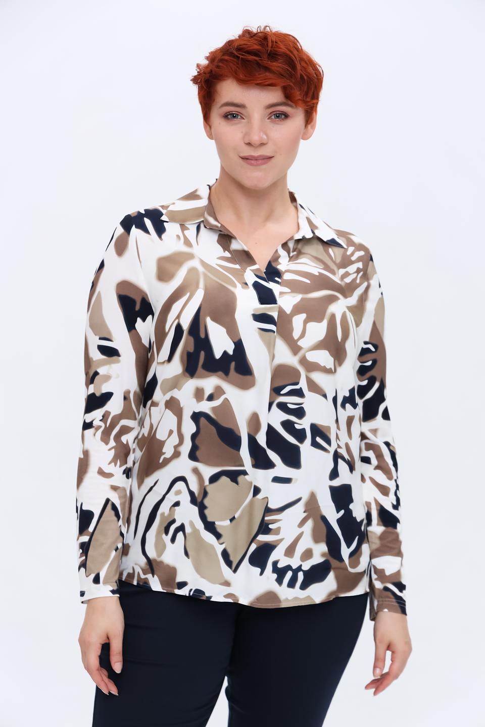 Блуза Frank Walder с принтом