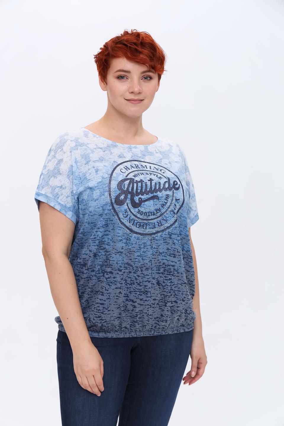 Футболка Via Appia с принтом