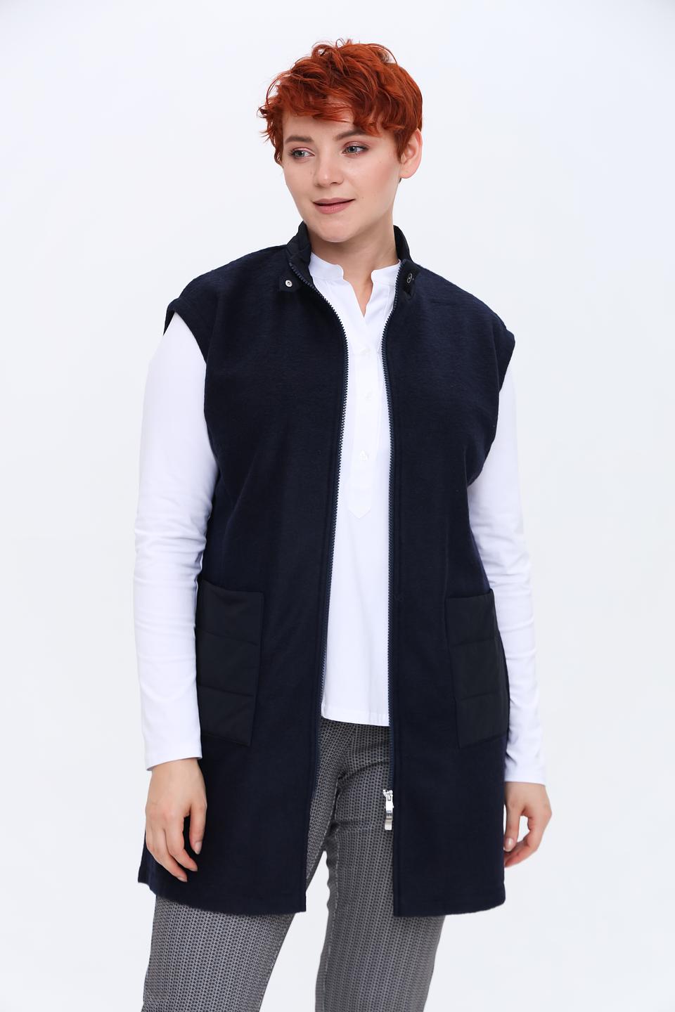 Жилет Rabe collection тёмно-синий