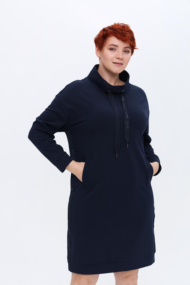 Платье Via Appia DUE темно-синее