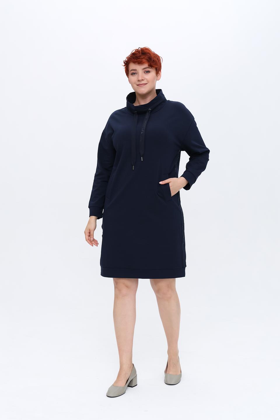 Платье Via Appia DUE темно-синее