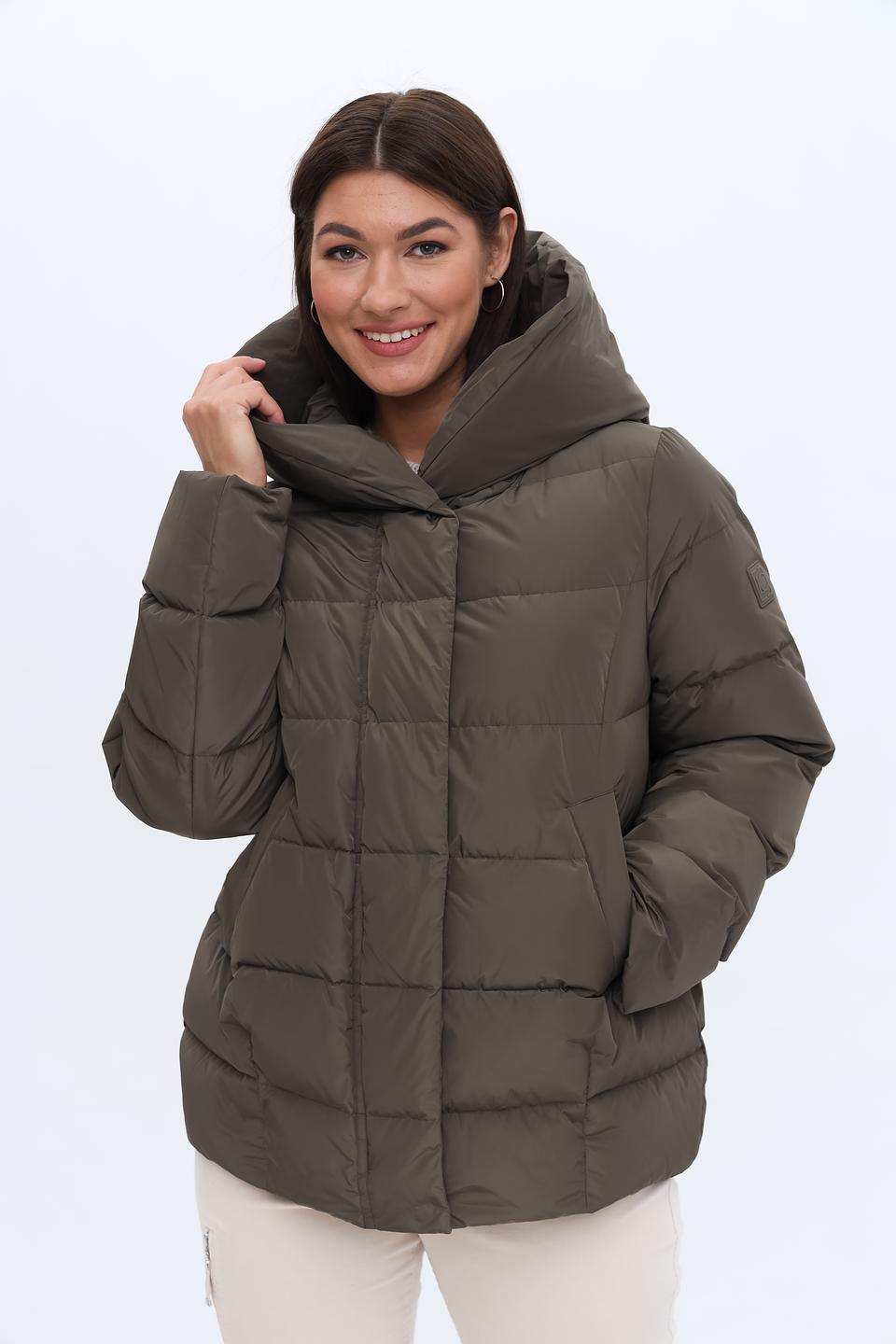 Куртка Luisa Cerano хаки с капюшоном
