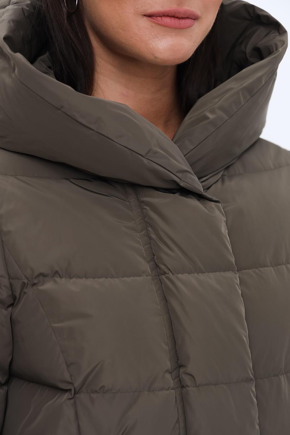 Куртка Luisa Cerano хаки с капюшоном