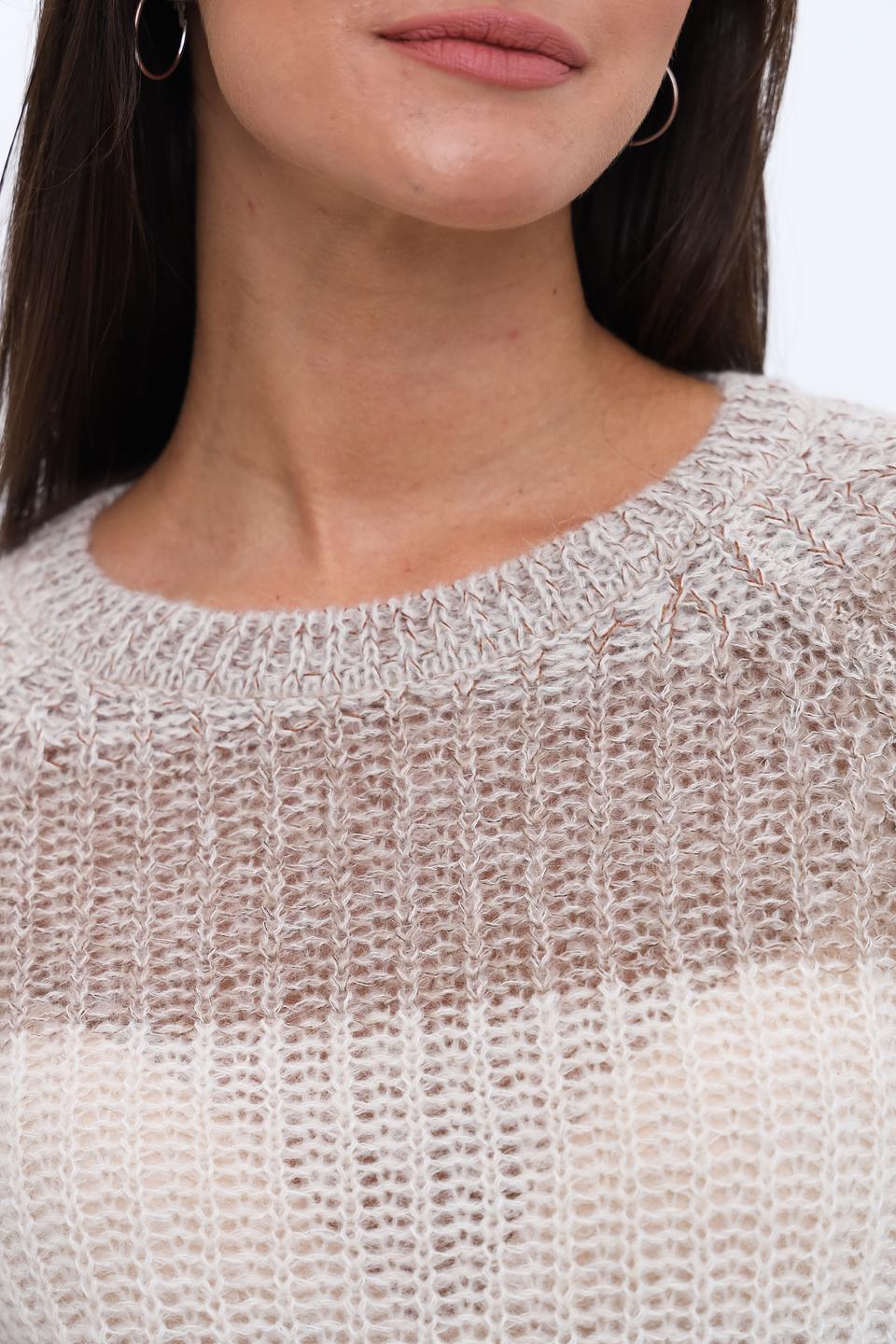 Пуловер Lecomte с градиентом