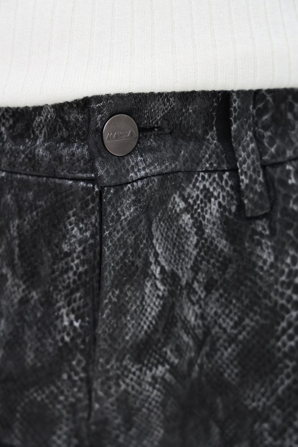 Джинсы Marc Cain с принтом reptile