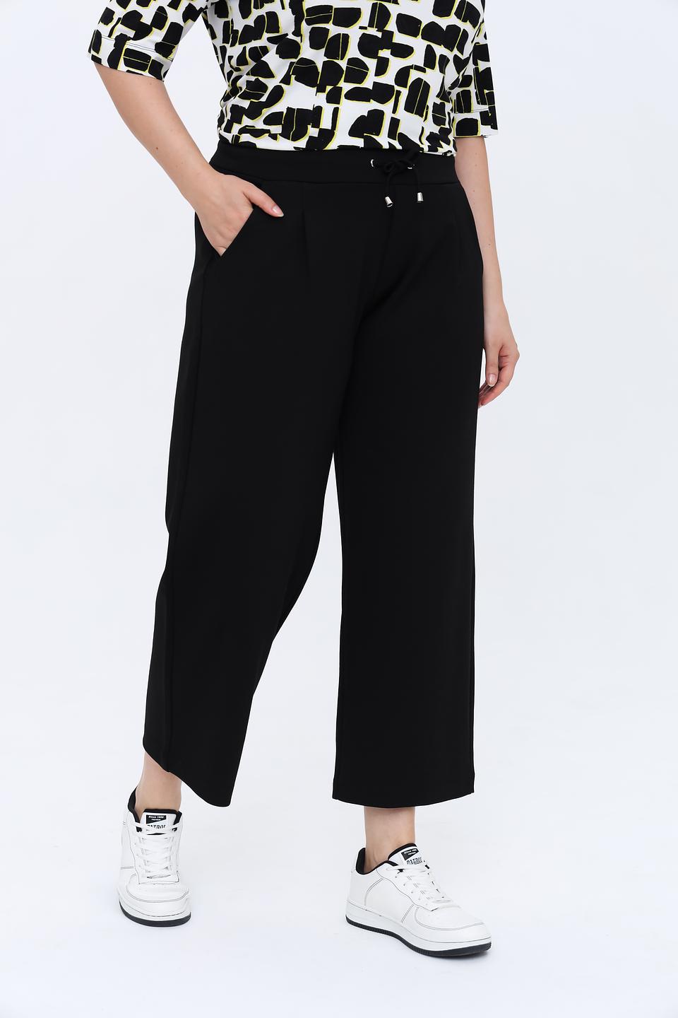 Брюки кюлоты Via Appia чёрные