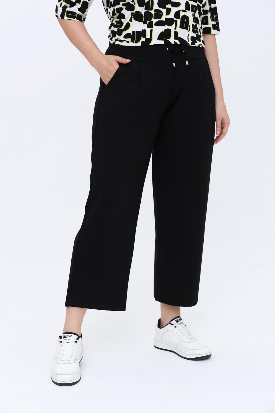 Брюки кюлоты Via Appia чёрные