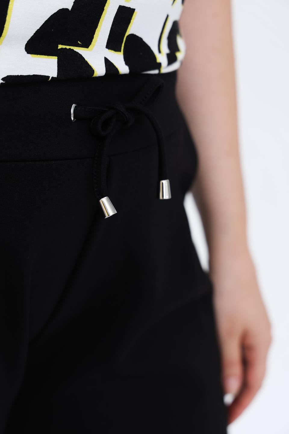 Брюки кюлоты Via Appia чёрные