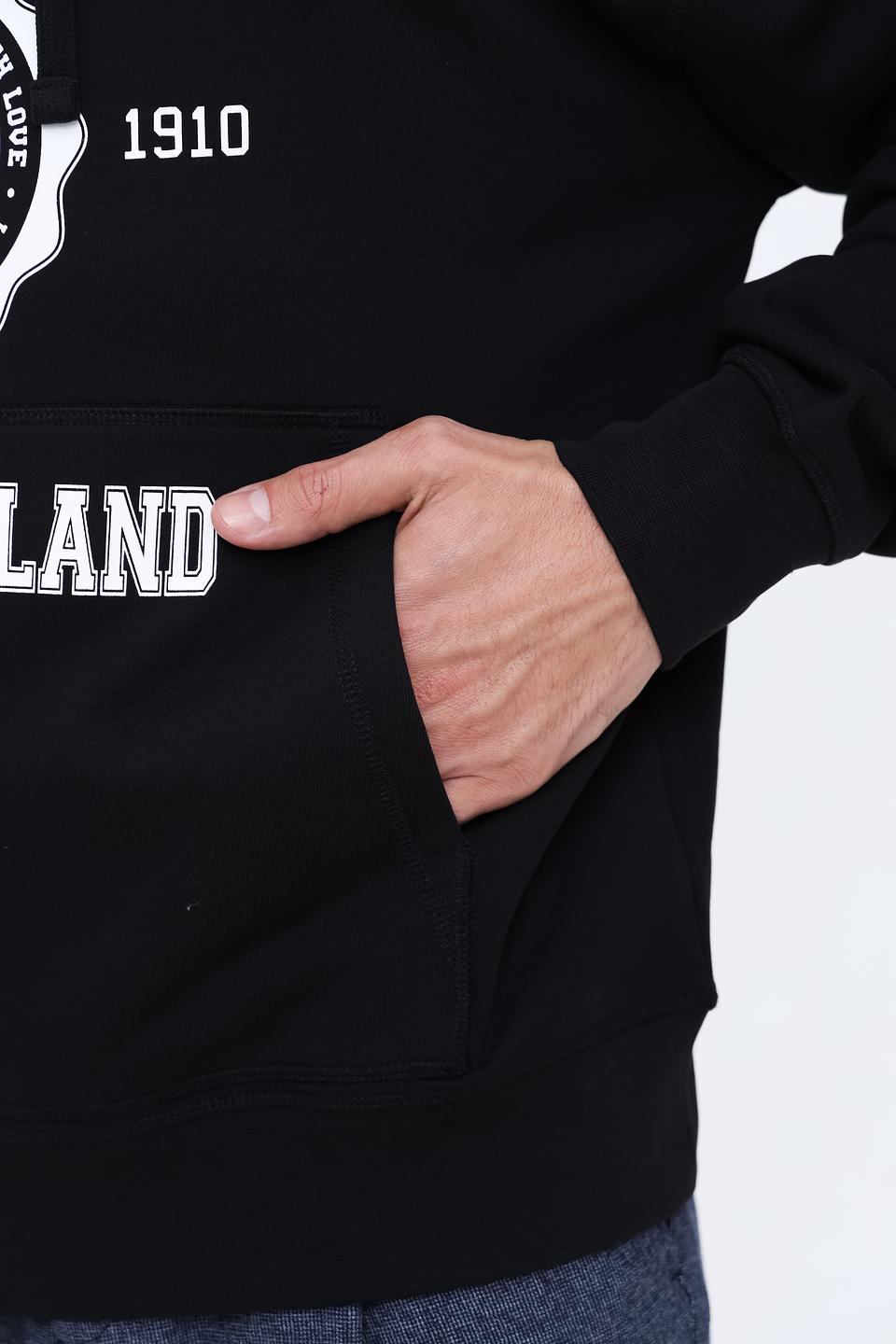 Толстовка Strellson с логотипом чёрная