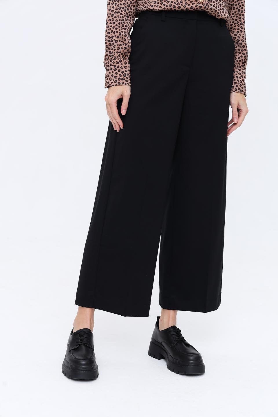 Брюки Penny Black палаццо чёрные