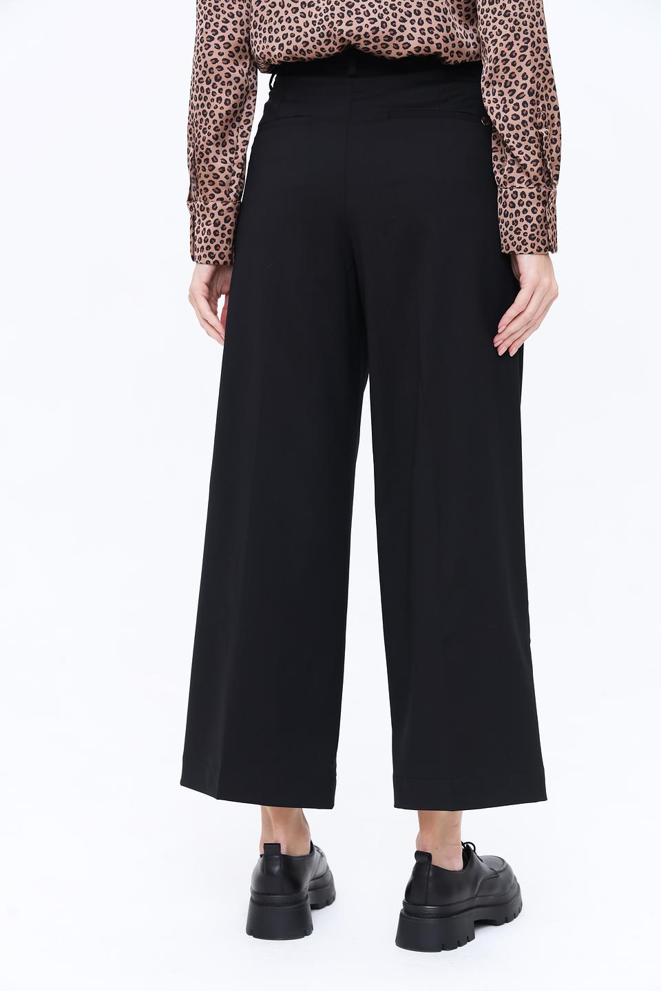 Брюки Penny Black палаццо чёрные