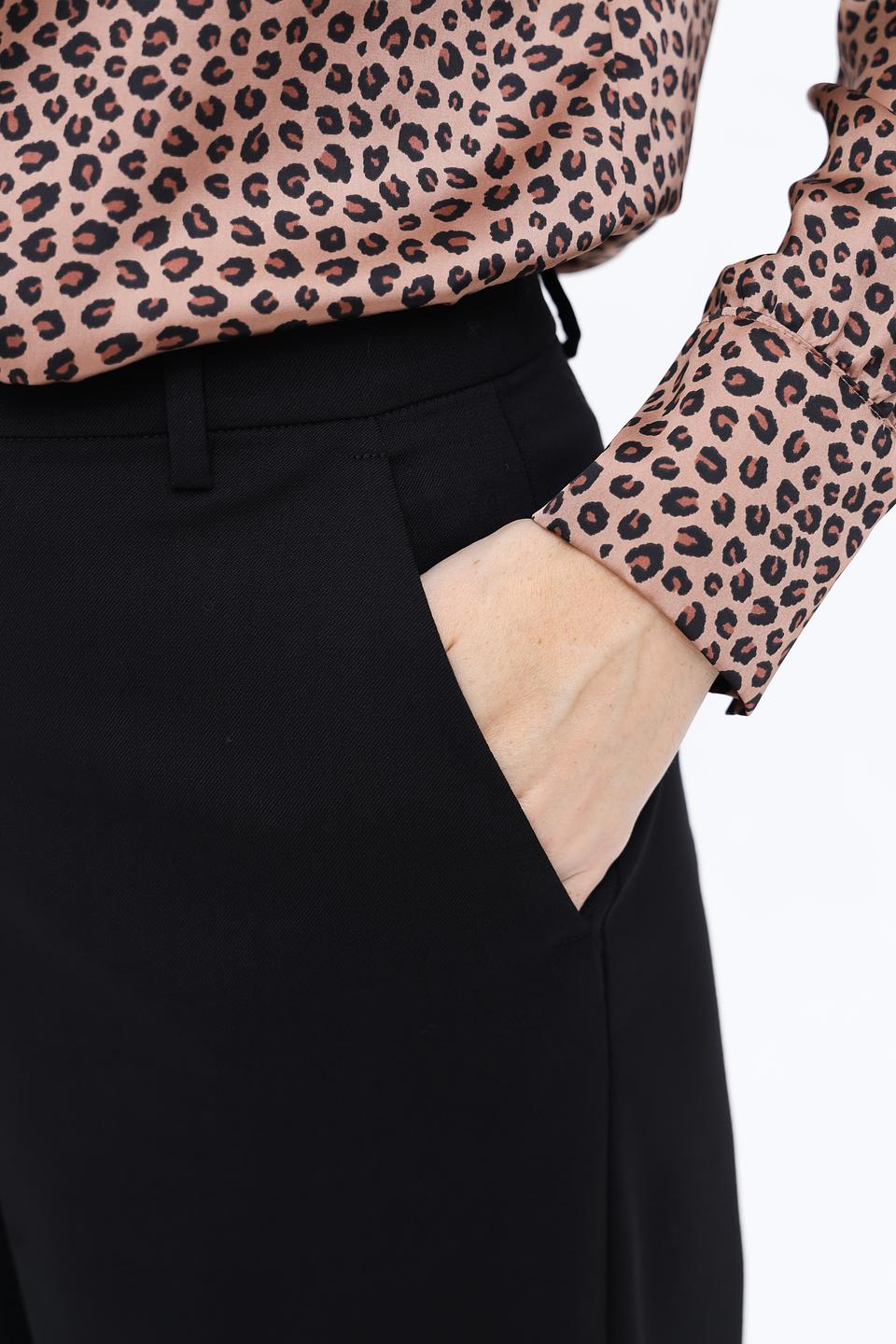 Брюки Penny Black палаццо чёрные