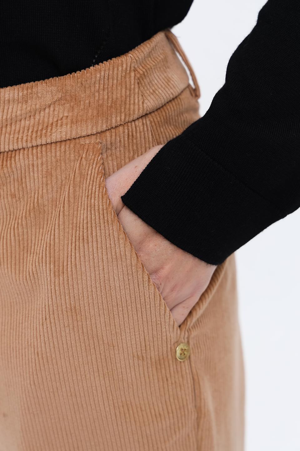 Брюки Penny Black вельветовые бежевые