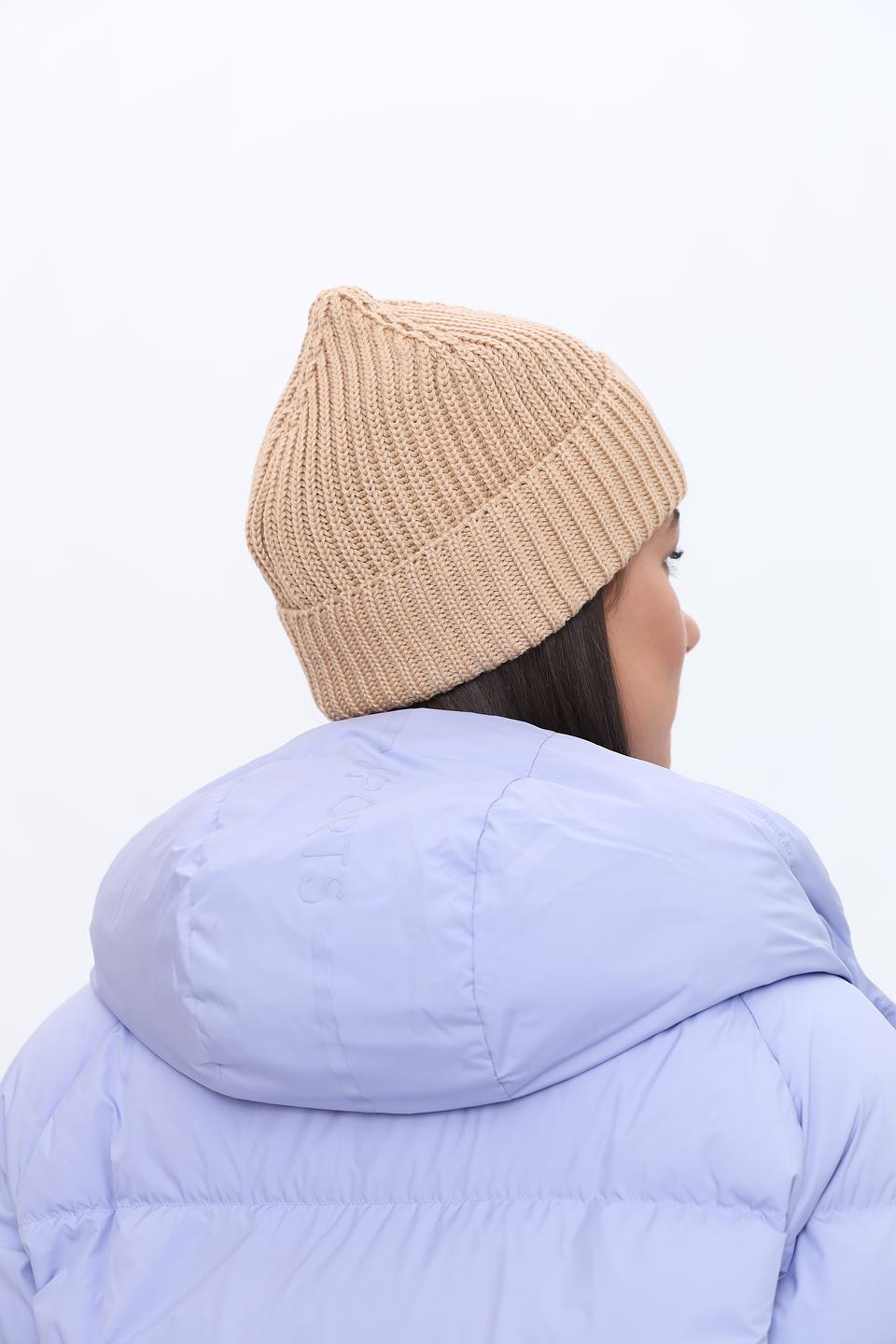 Шапка Patrizia Pepe бежевая