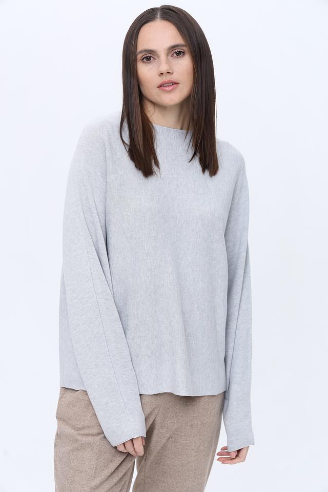 Пуловер Tom Tailor серый