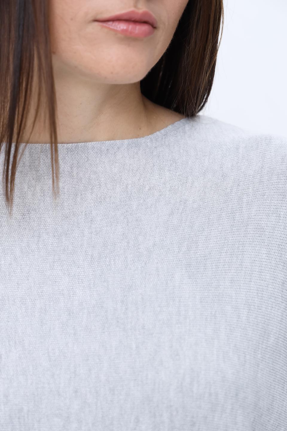 Пуловер Tom Tailor серый