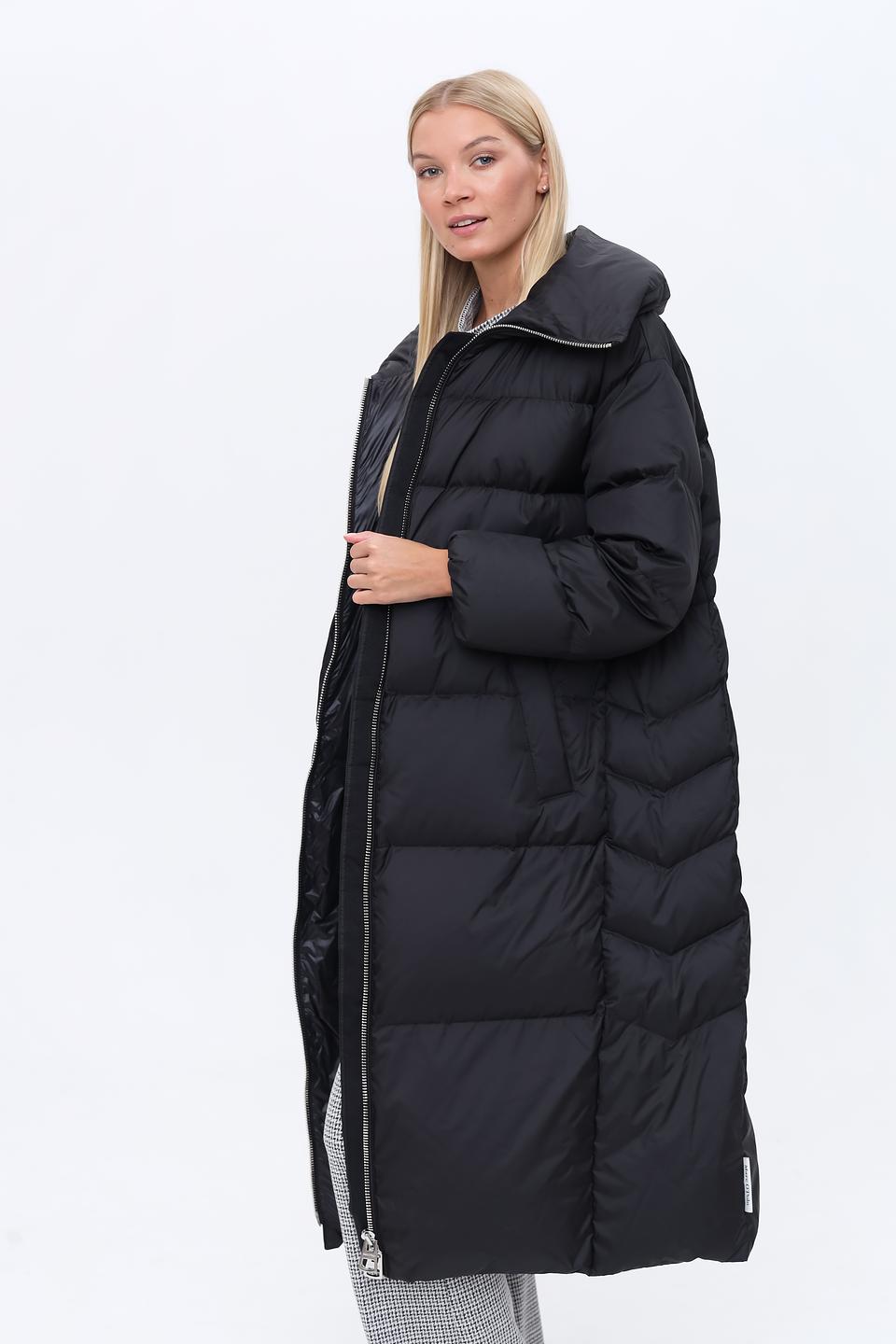 Пальто Marc O Polo стеганое чёрное