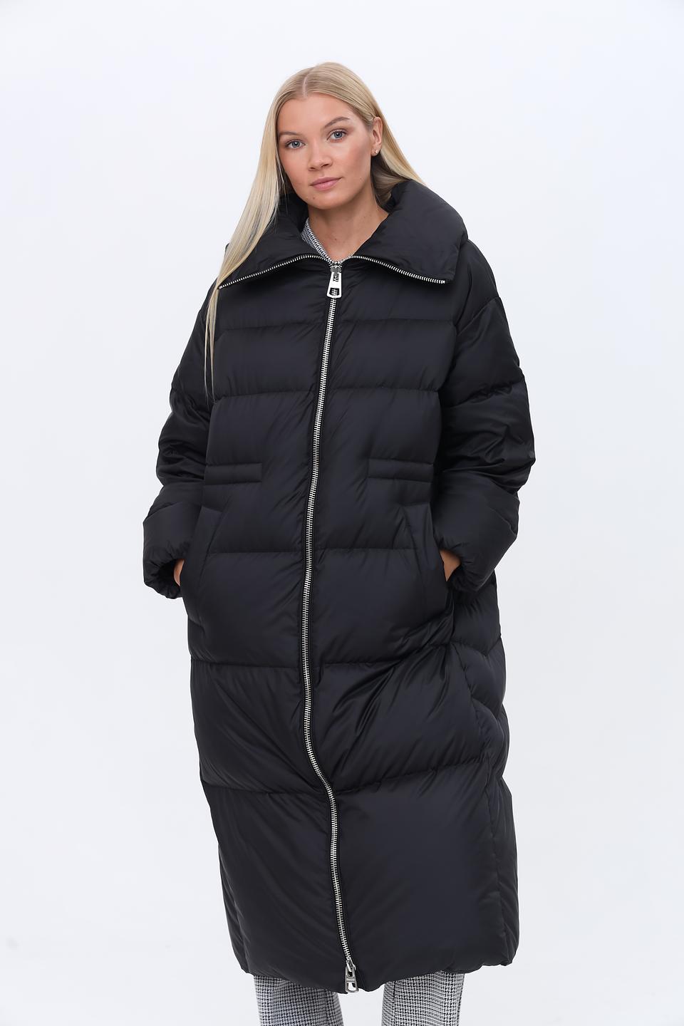 Пальто Marc O Polo стеганое чёрное