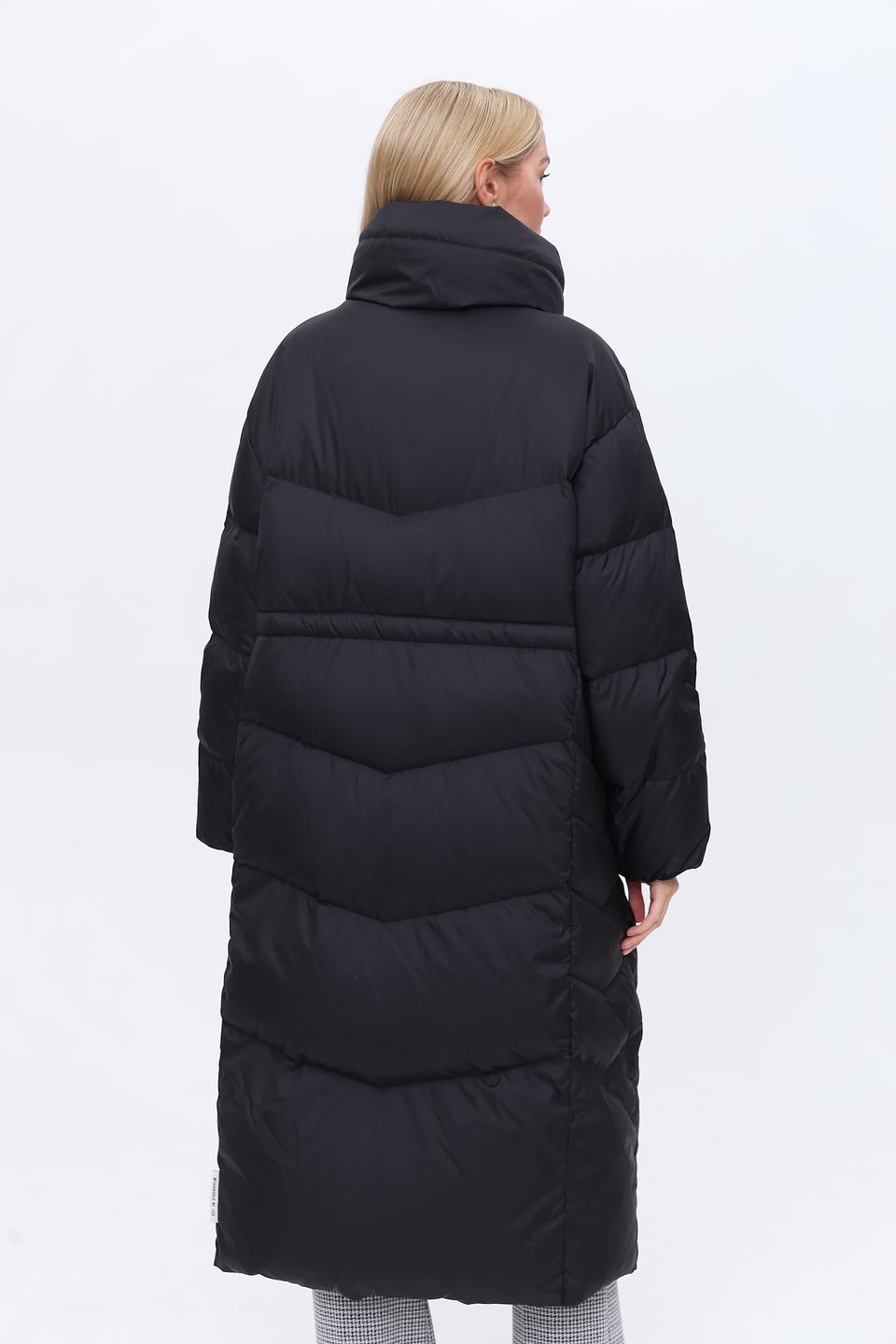 Пальто Marc O Polo стеганое чёрное