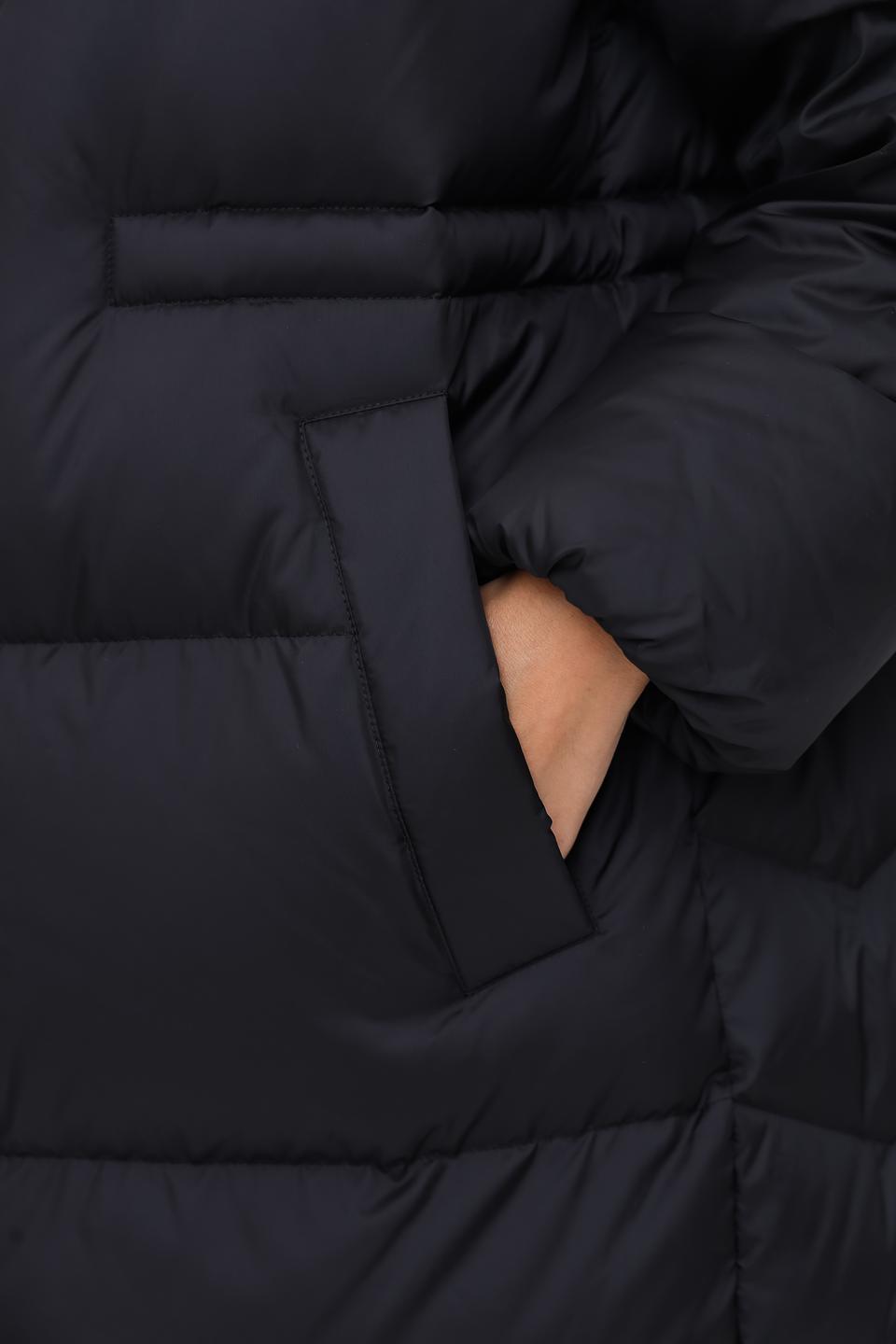 Пальто Marc O Polo стеганое чёрное