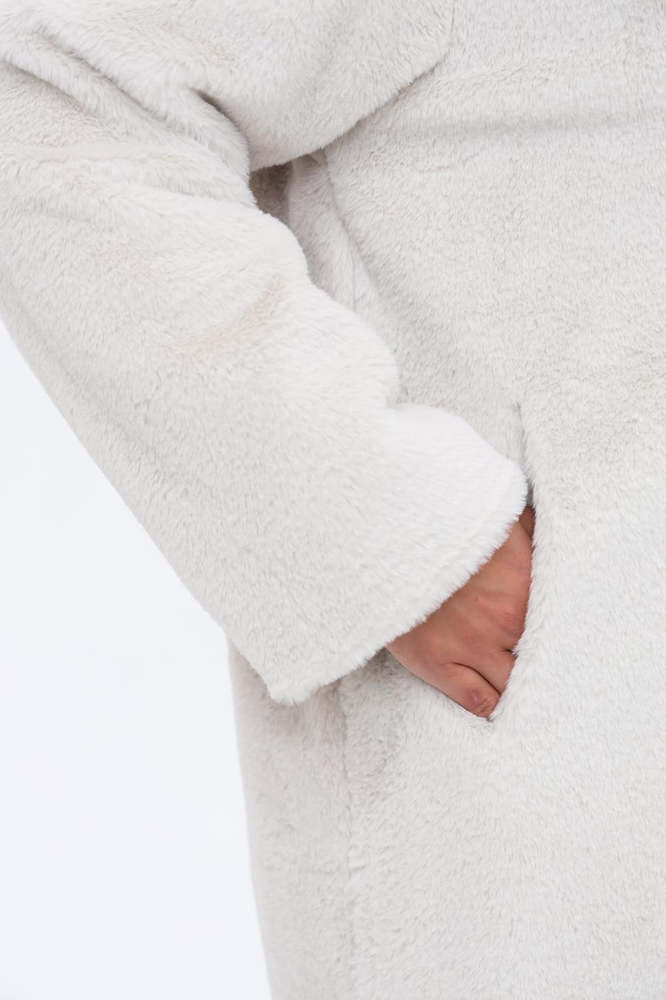 Пальто MORE and MORE из искусственного меха