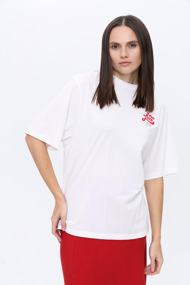 Футболка Hugo женская с принтом