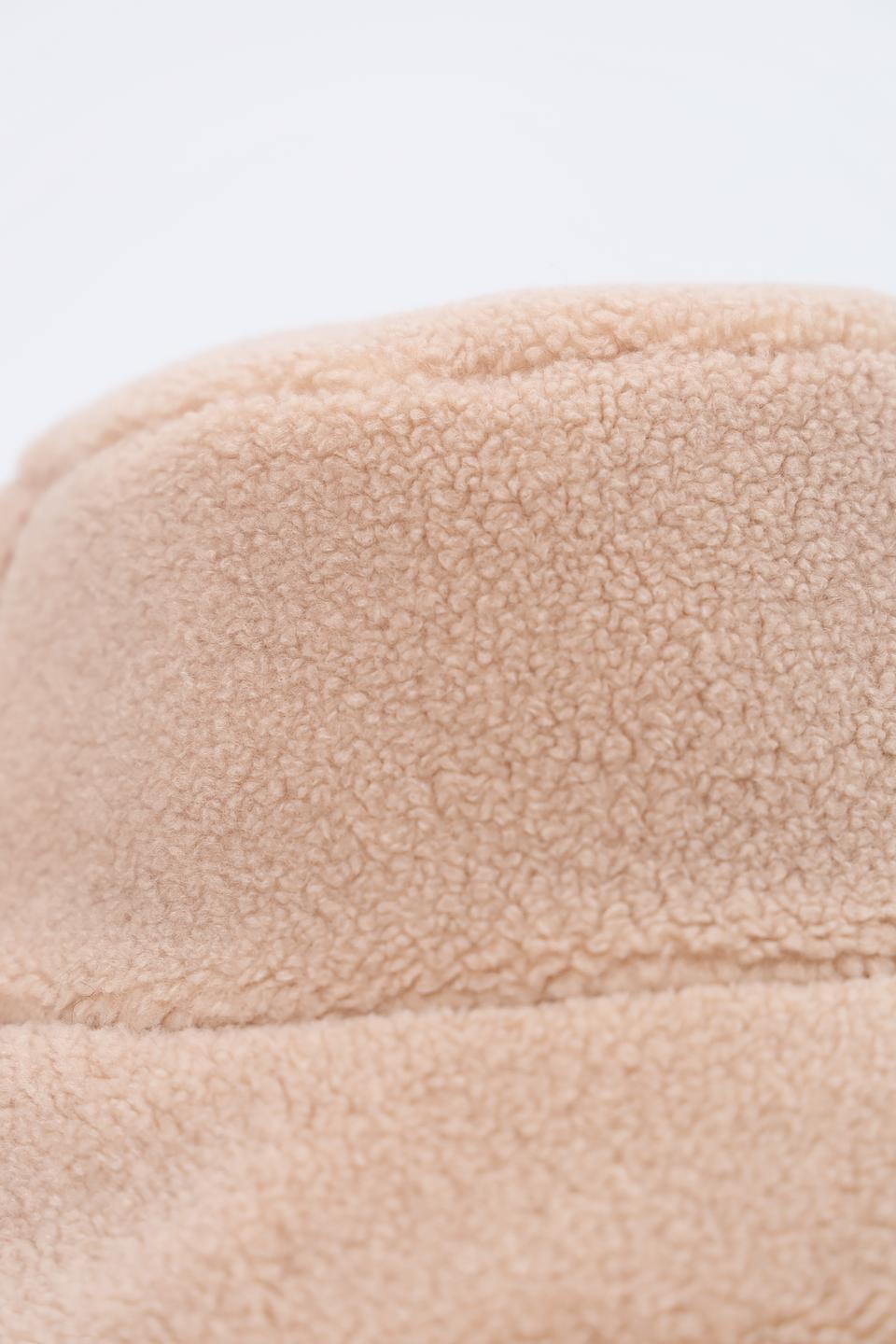 Шляпа Penny Black из искусственного меха бежевая