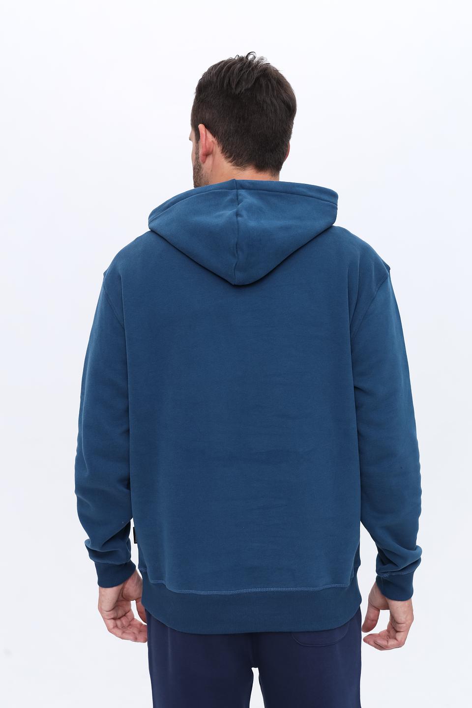 Толстовка North Sails синяя с логотипом