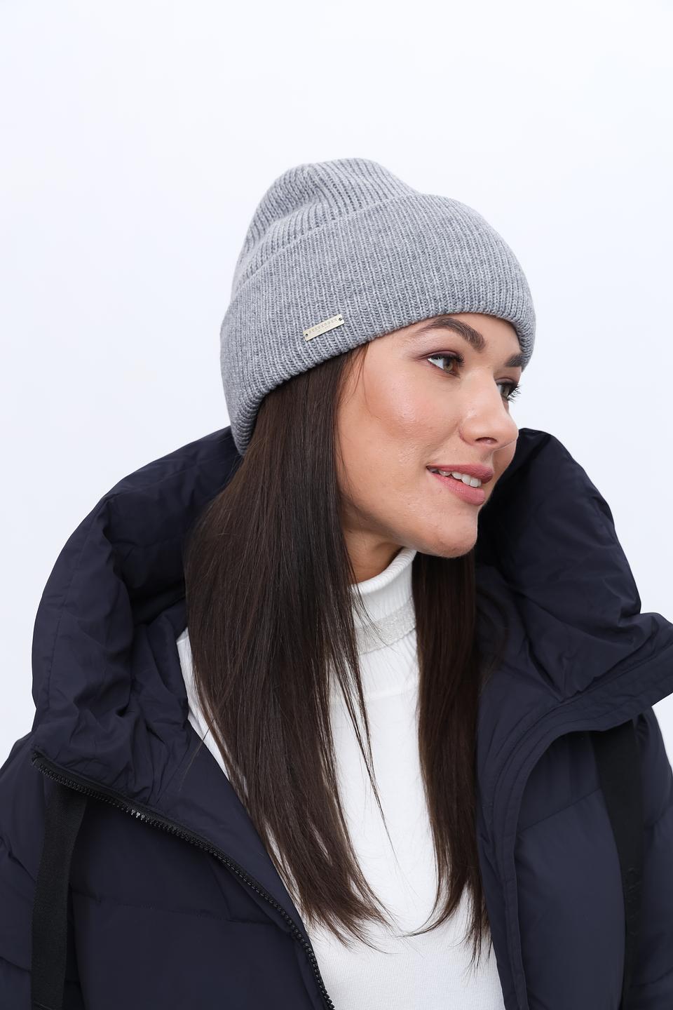 Шапка Seeberger серая