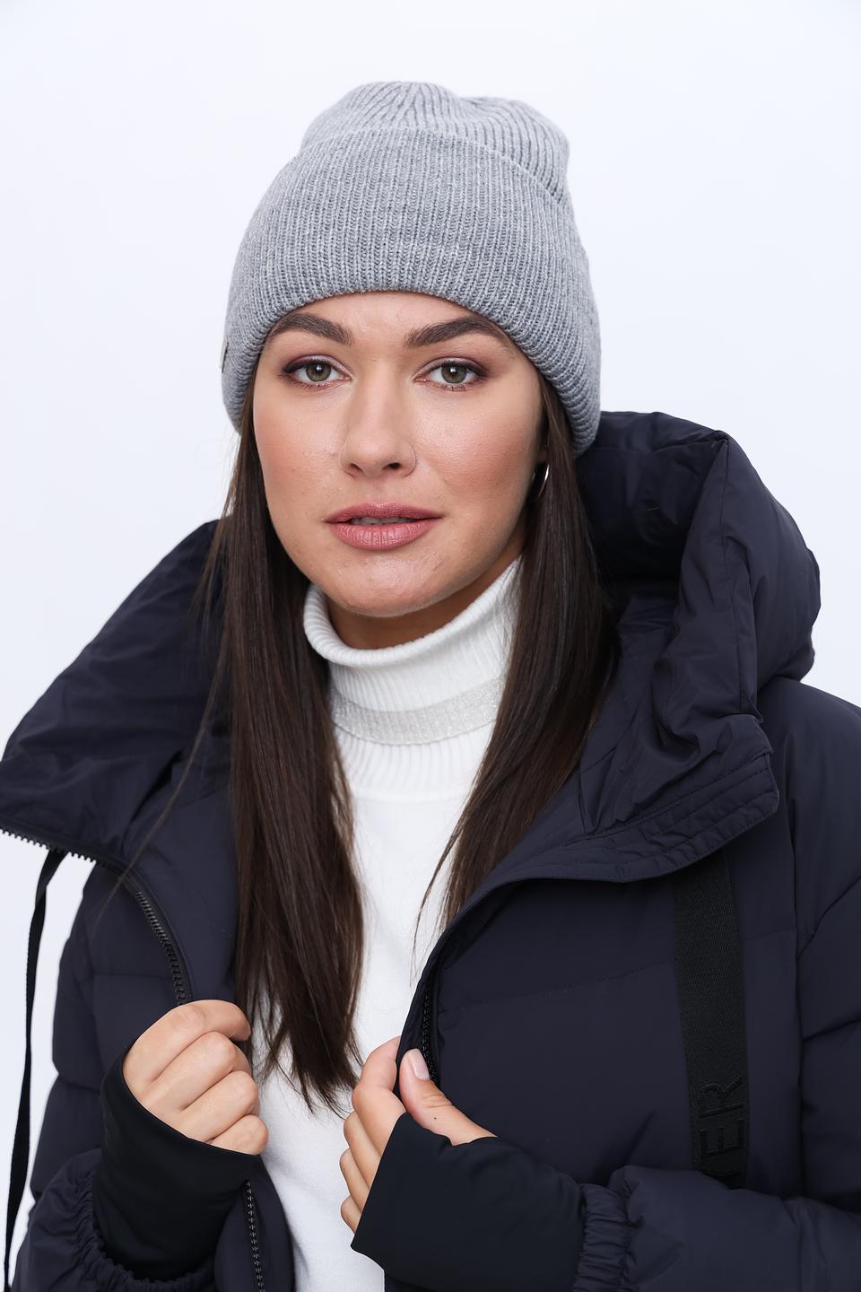 Шапка Seeberger серая