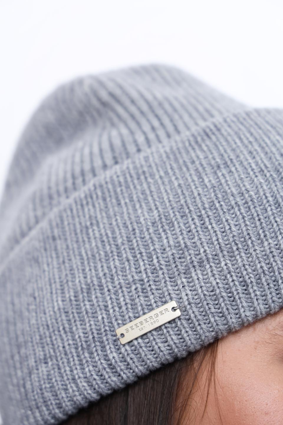 Шапка Seeberger серая