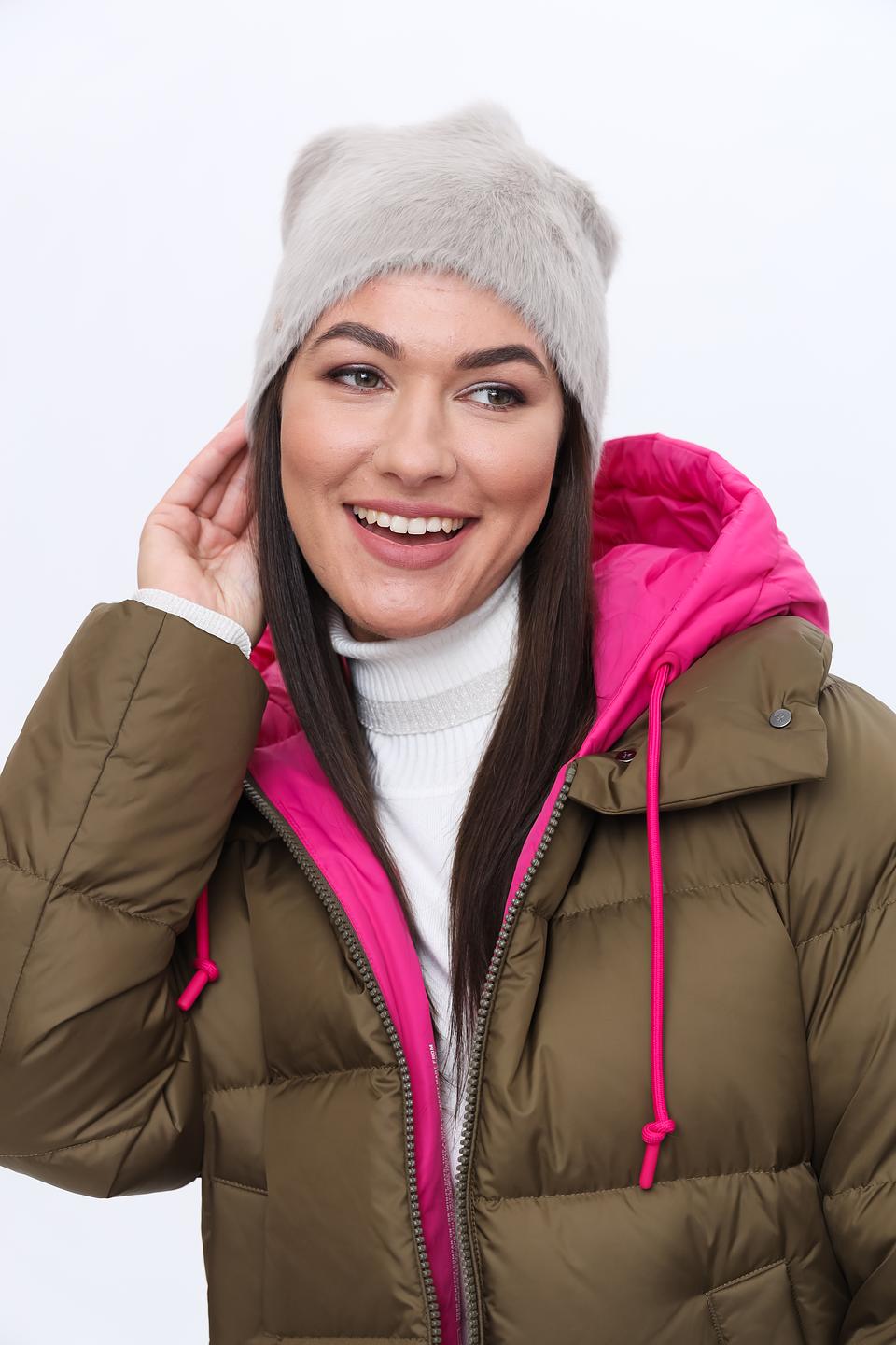 Шапка Coccinelle серая