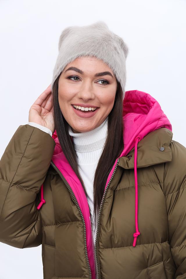 Шапка Coccinelle серая