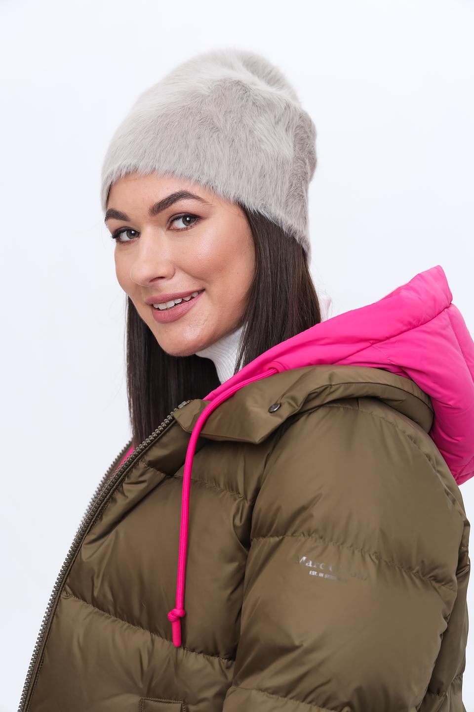 Шапка Coccinelle серая