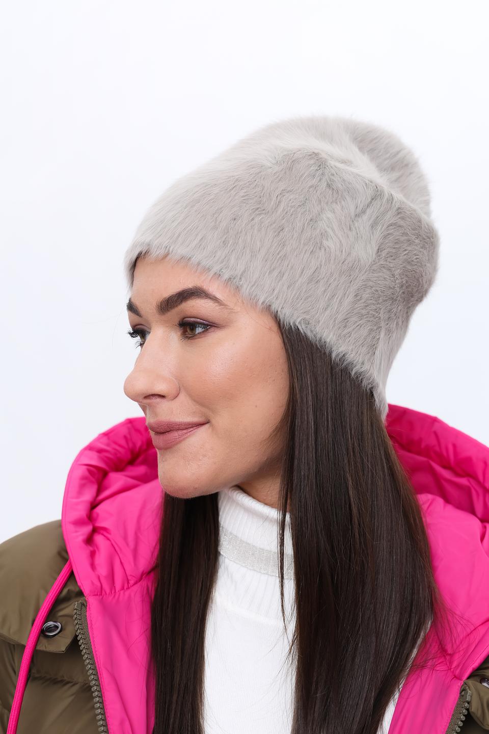 Шапка Coccinelle серая