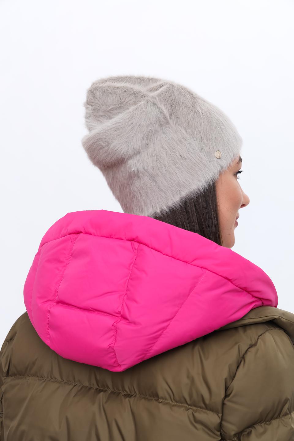 Шапка Coccinelle серая